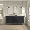 Myrrin 72" Double (Vanity Only Pricing) in Carbon Oak